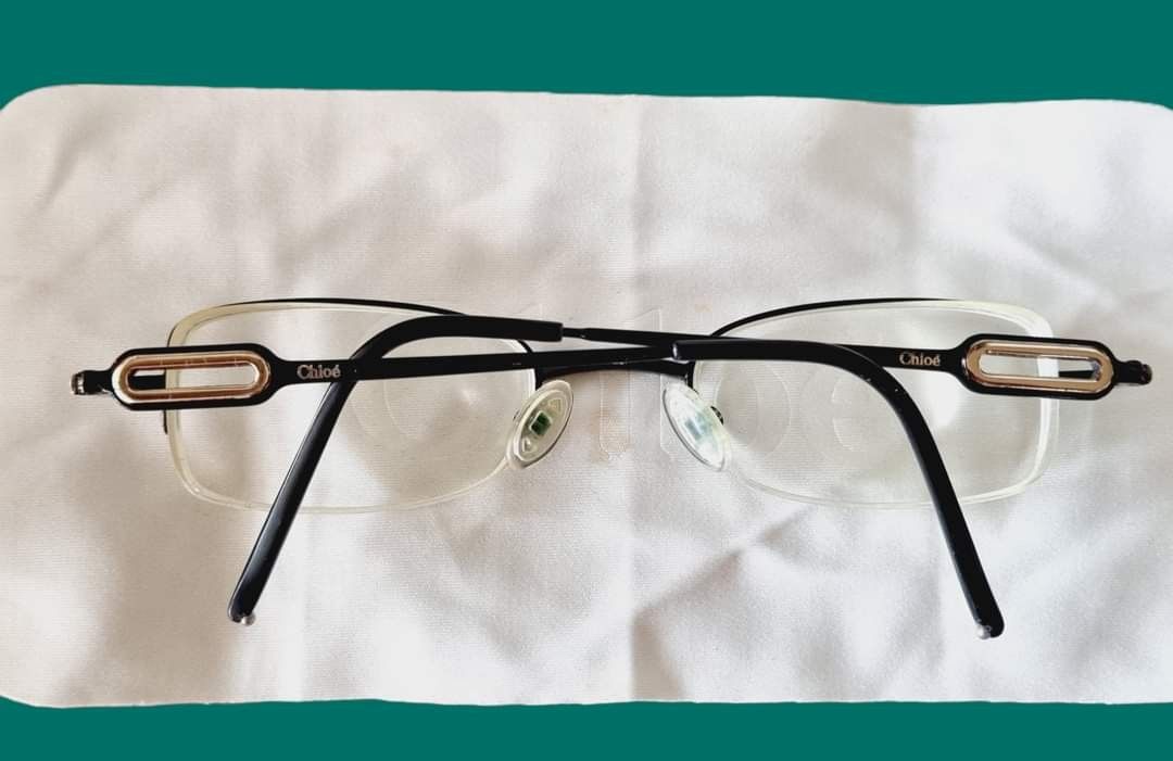 Chloe prescription eyeglasses (Category: Sunglasses & Eyewear) located in Baguio. Submitted by lotus_blossom (Listing ID 1227711093, Image 3). Description: Comes with original case and microfiber cloth.