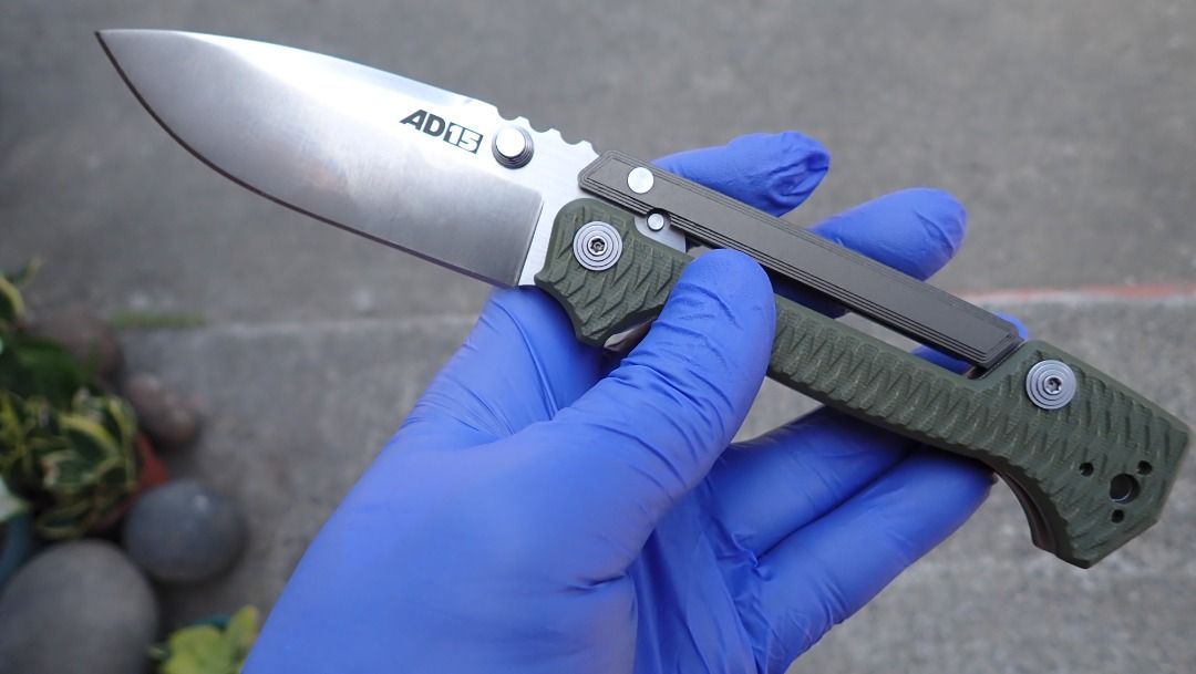 Cold Steel A15 pre-GSM (UTILITY KNIFE) (Category: Hiking & Camping) located in Manila. Submitted by koymaks (Listing ID 1227641428, Image 3). Description: Cold Steel AD15 pre-GSM Condition: 10/10 never used Price: 10k The AD-15 might be the most comfortable, user friendly, sub 4 inch tactical folder we've ever made! Modeled after Andrew Demko's patented original, it offers ambidextrous operation and opens and closes with one hand. The saber groun