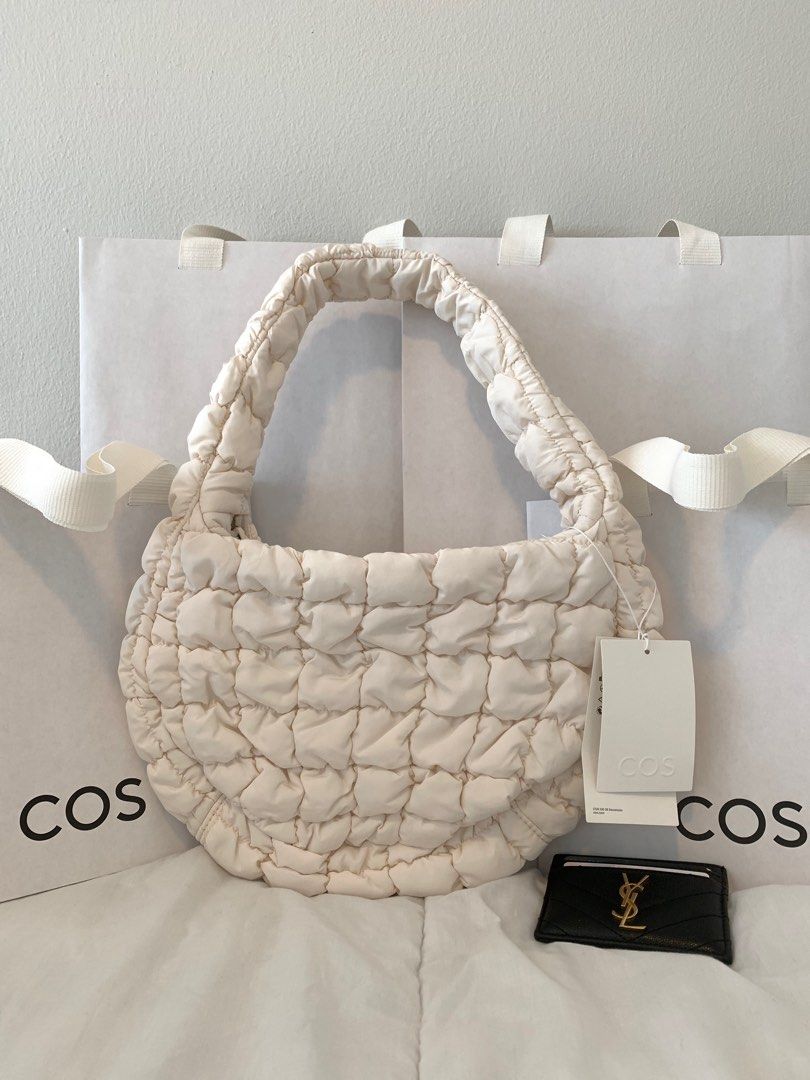 COS Cream Quilted Bag MINI