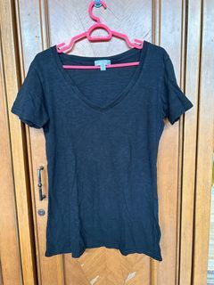 cotton on black basic tee