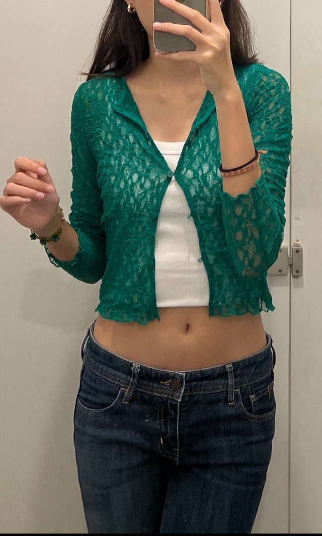 Mesh top cotton on top