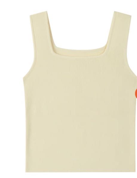 Crop Top Basic (Category: Sleeveless) located in Singapore. Submitted by thriftss (Listing ID 1227702576, Image 2). Description: super pretty and nice! in light yellow .