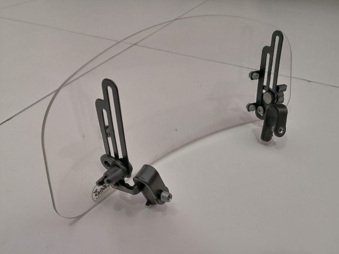 DARKOJAK universal windscreen deflector with angle and height ...