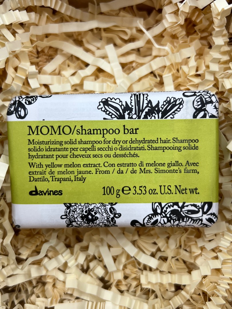 Authentic Davines MOMO Shampoo Bar, Beauty & Personal Care, Hair on