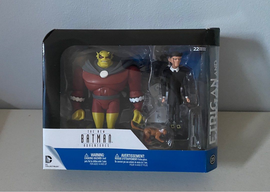 The New Batman Adventures - Action Figures Etrigan & Klarion - Set Da Collezione Con Base E Accessori - Batman The Animated Series