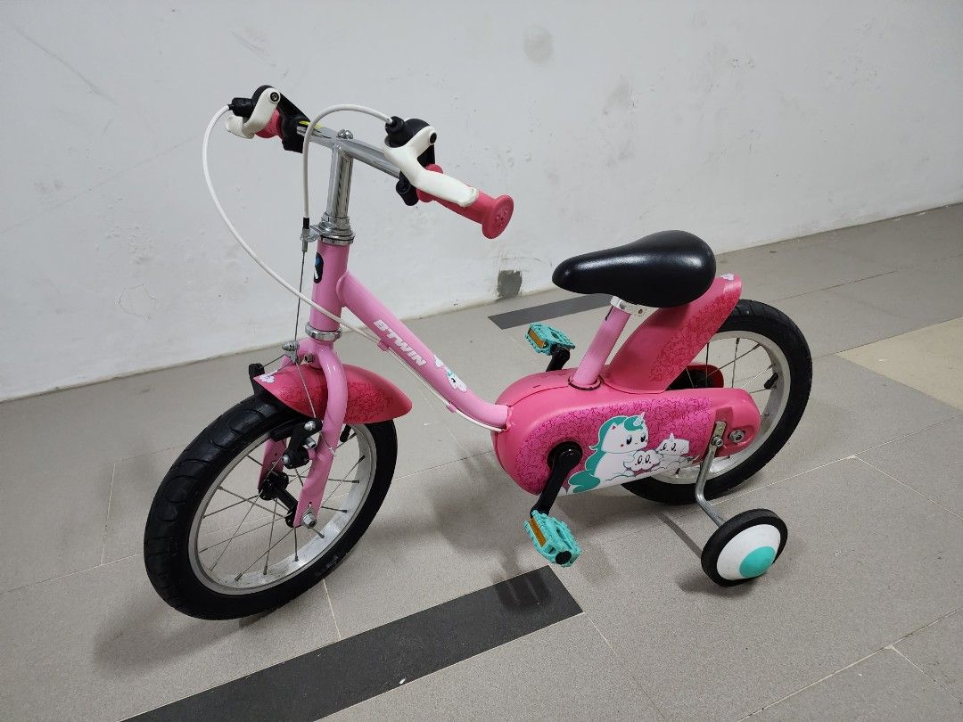Bicicleta btwin sale 14 inch