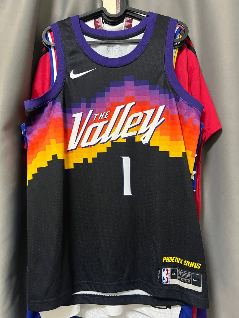 NBA Jersey Phoenix Suns Booker, Men's Fashion, Activewear on Carousell