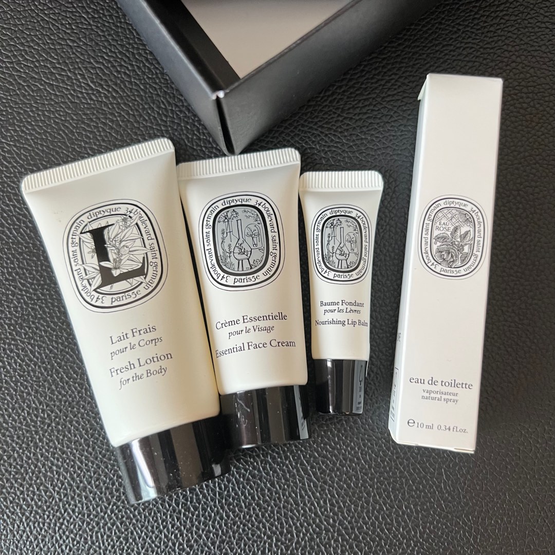 Diptyque Qatar airways gift set, Beauty & Personal Care, Fragrance