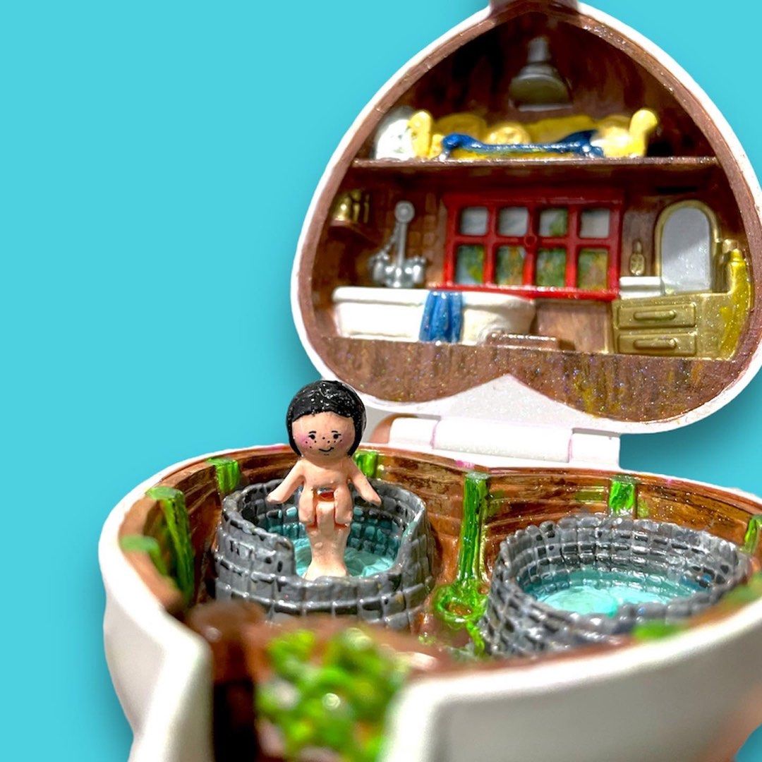 Diy polly pocket sales house