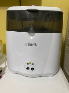 Dr Browns deluxe electric bottle sterilizer with cycle indicator