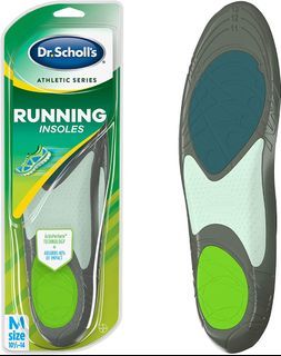 Dr. Scholl’s Running Insoles / Reduce Shock & Prevent Common Running Injuries: Runner's Knee - Men