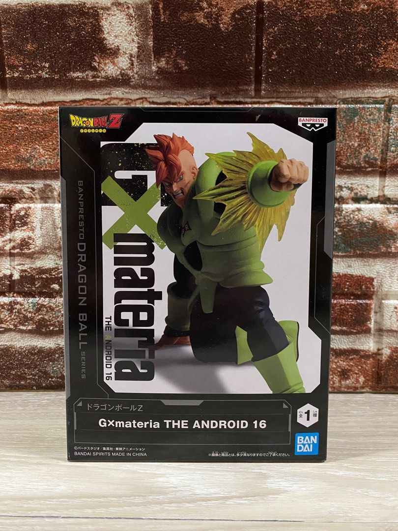 Dragon Ball Z GxMateria The Android 16 Figure Figurine, Hobbies & Toys ...
