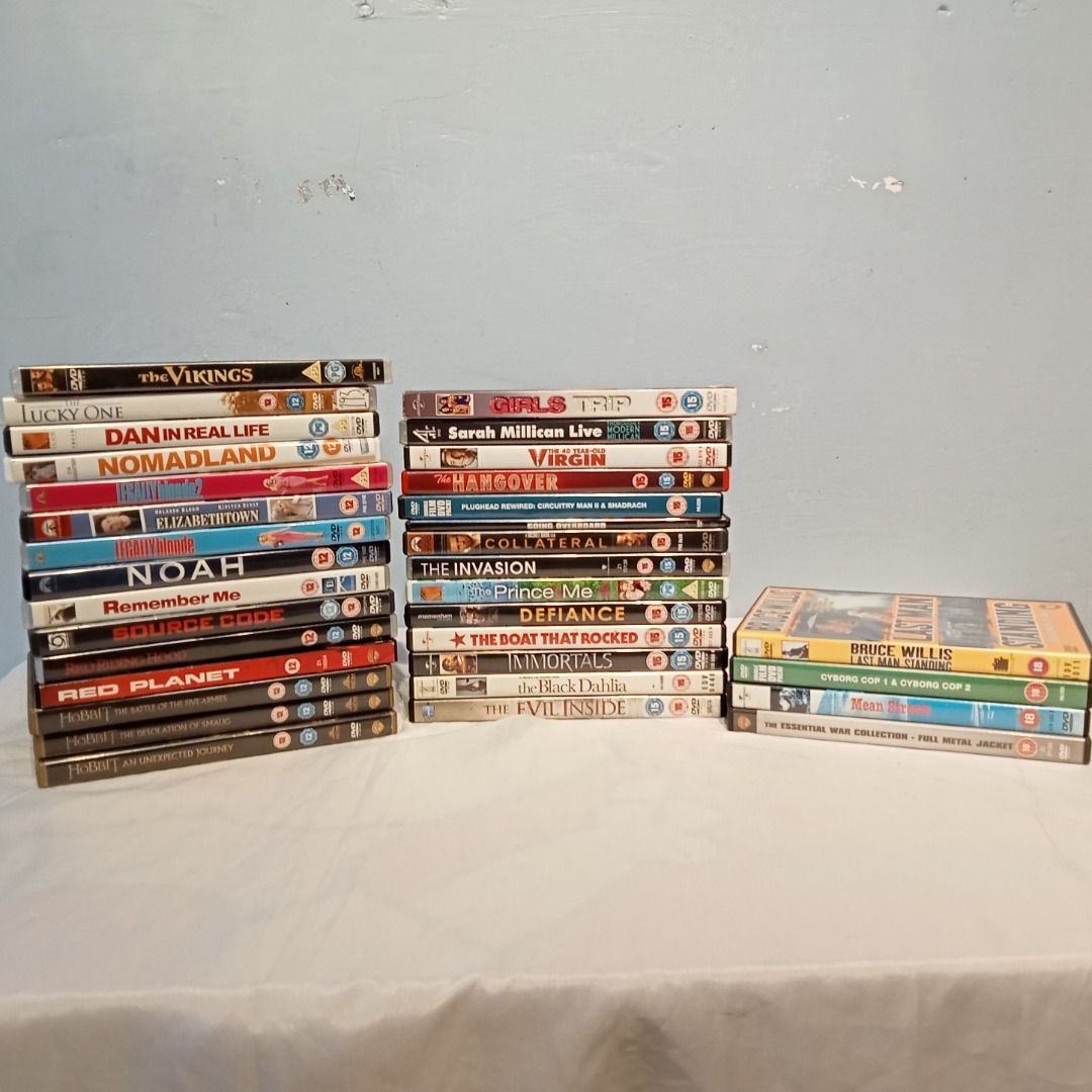 DVD movies mint good as new condition from the UK @ 195 each, Hobbies ...