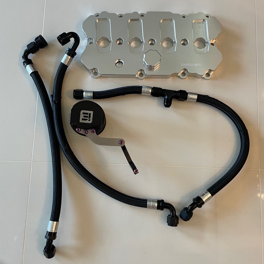 EA113 valve cover oil catch can IE integrated engineering golf mk6 mk6r scirocco r audi tt, Car