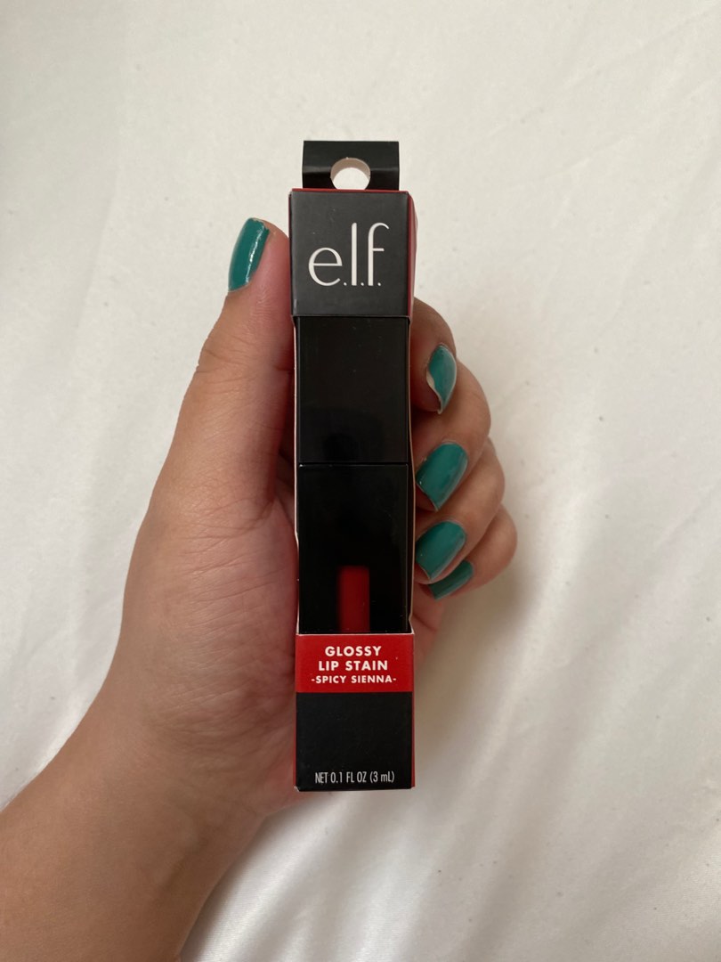 elf Glossy Lip Stain Spicy Sienna on Carousell
