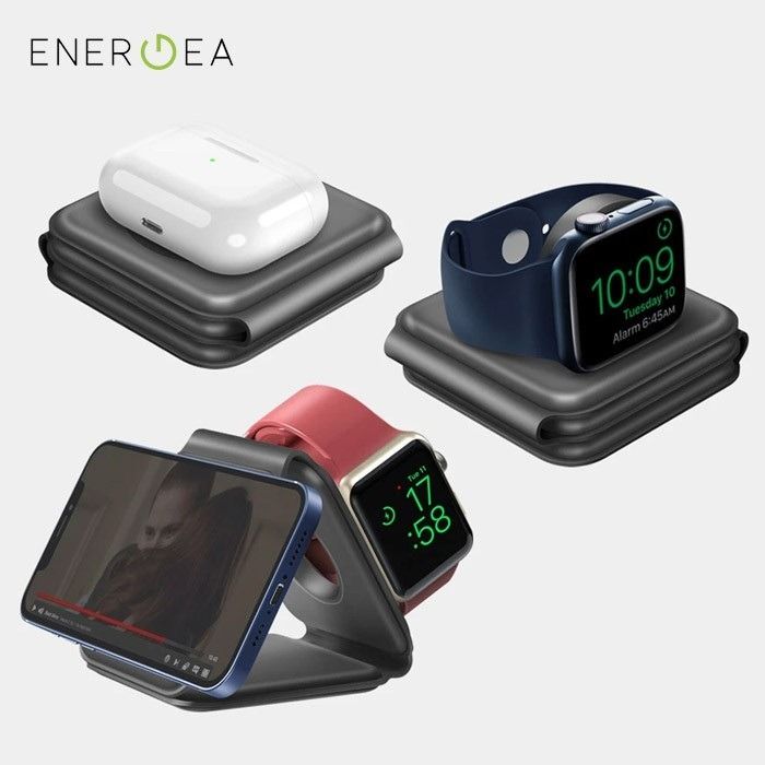 Energea Bazic GOMAG TRIO - Foldable Magnetic 3 in 1 Magsafe Wireless ...