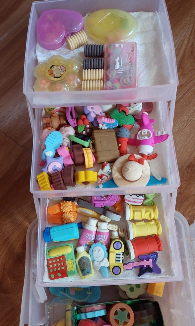 ERASER COLLECTION FOR SALE ) on Carousell