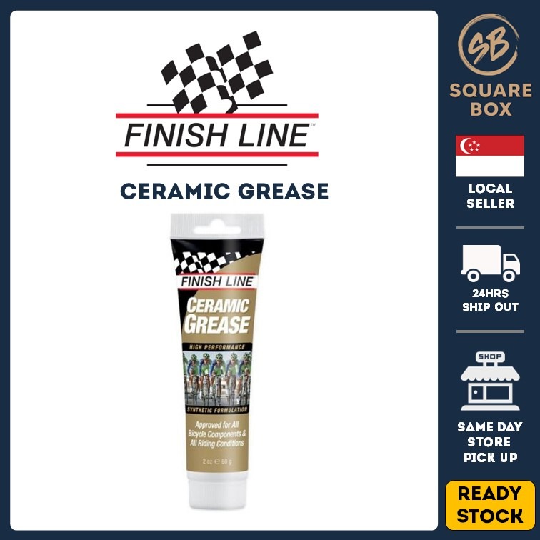 Finish Line Ceramic Grease suitable for bottom bracket, hub, and