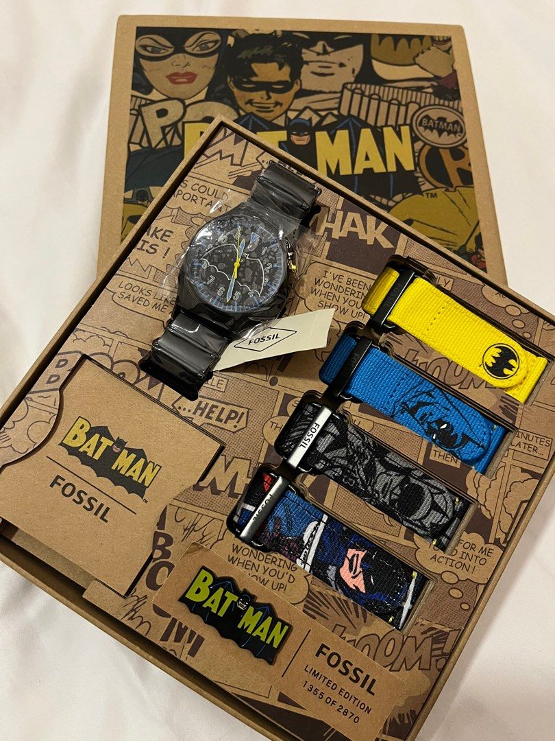 Fossil Batman Limited Edition Watch on Carousell