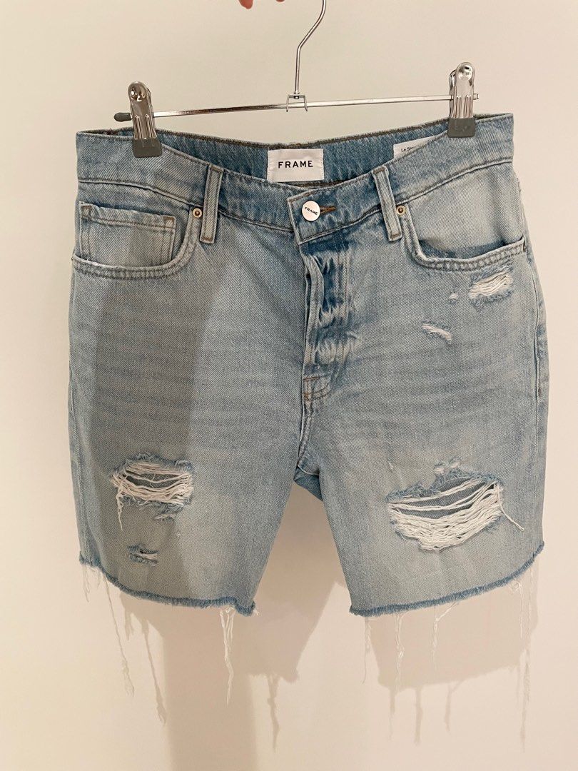 FRAME denim bermuda shorts Women s Fashion Bottoms Shorts on