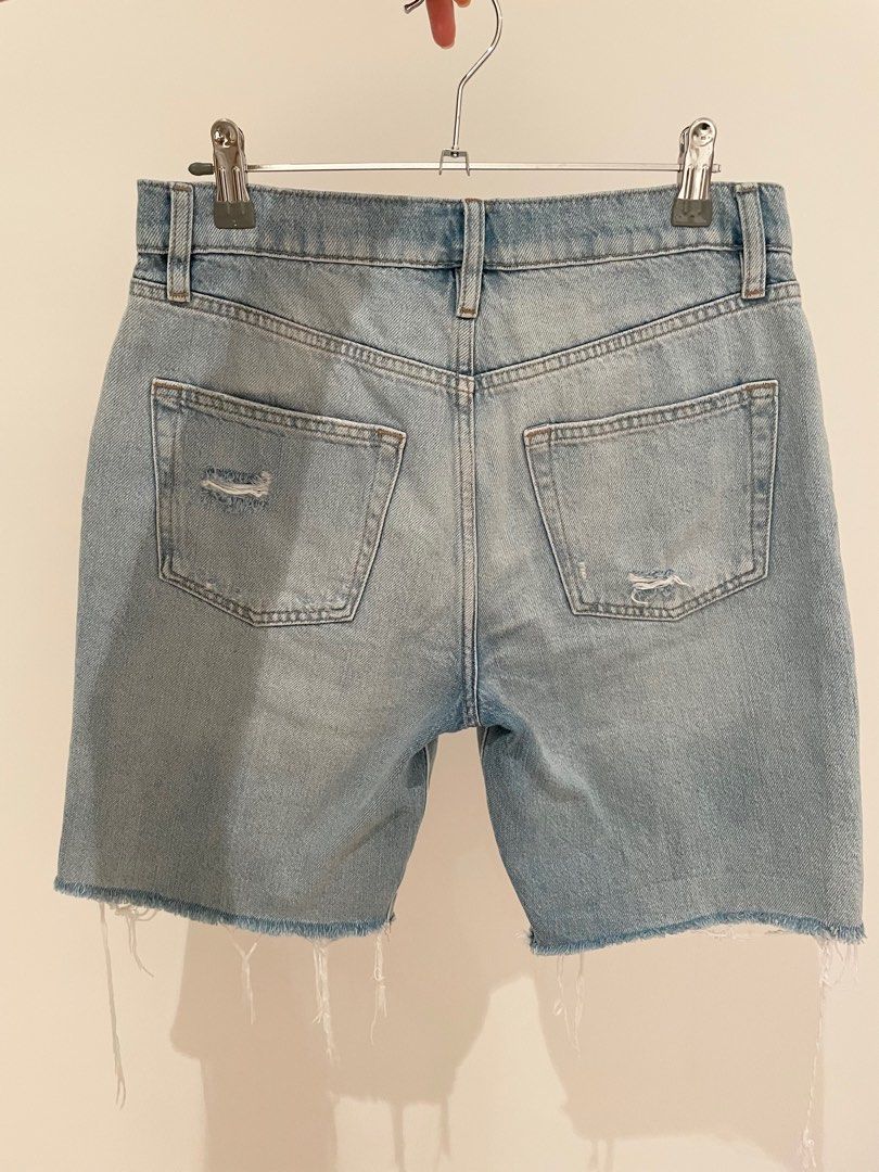 Frame denim bermuda shorts cheap