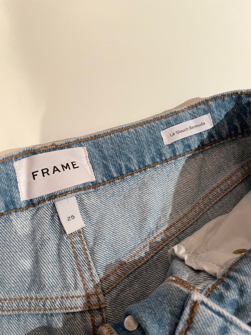 Frame denim bermuda shorts sale