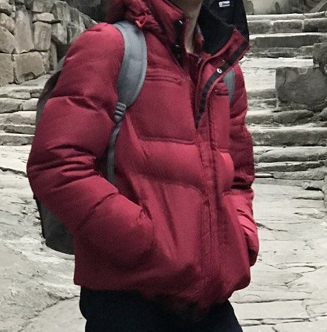 Red puffer online jackets mens