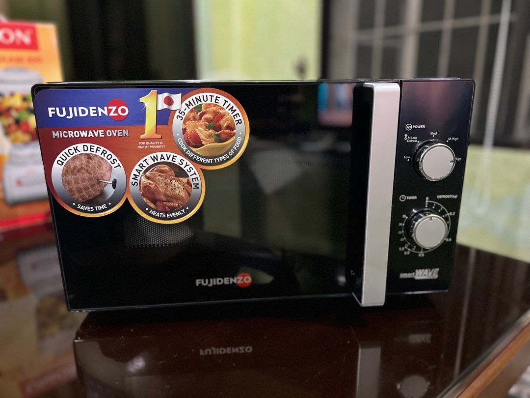 Fujidenzo 20Liter capacity Microwave Oven MM22 BL (Black), TV & Home