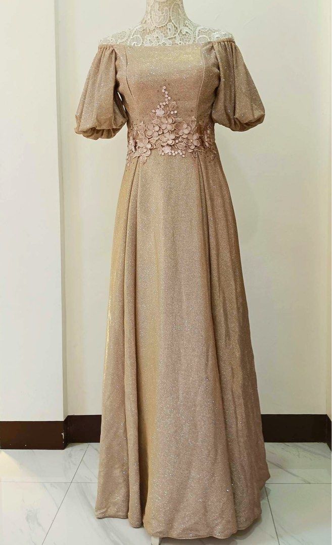 Modern gown design deals for principal sponsor