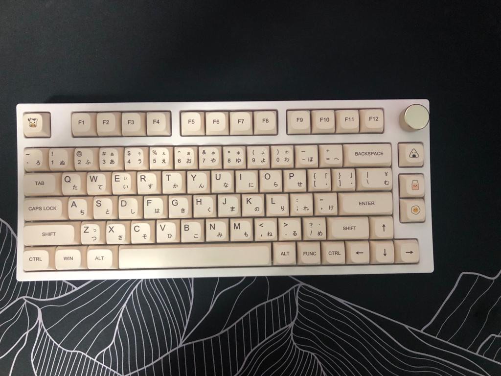 Fully Built Epomaker TH80 Pro Custom Mechanical Keyboard, Computers