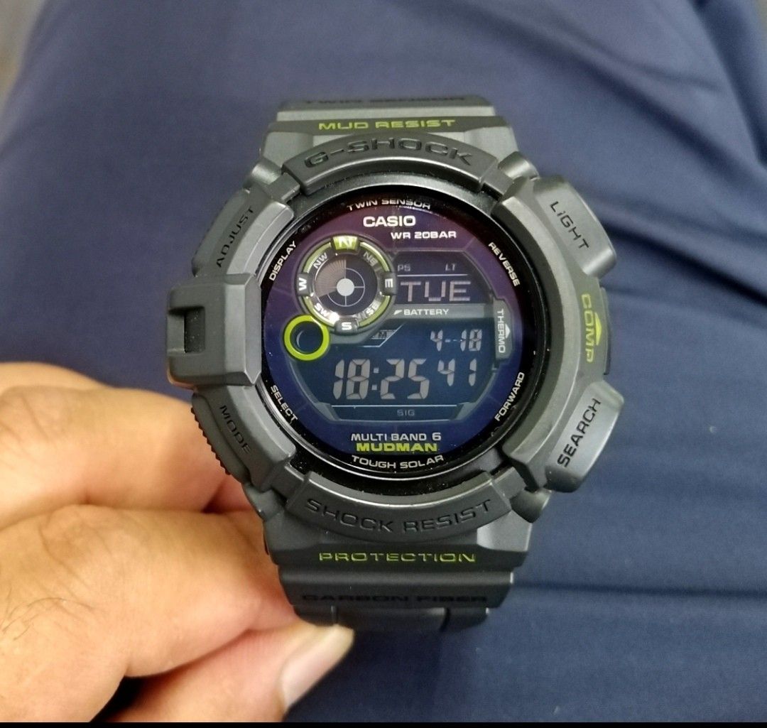 G Shock mudman gw 9300gy smokey grey Men s Fashion Watches
