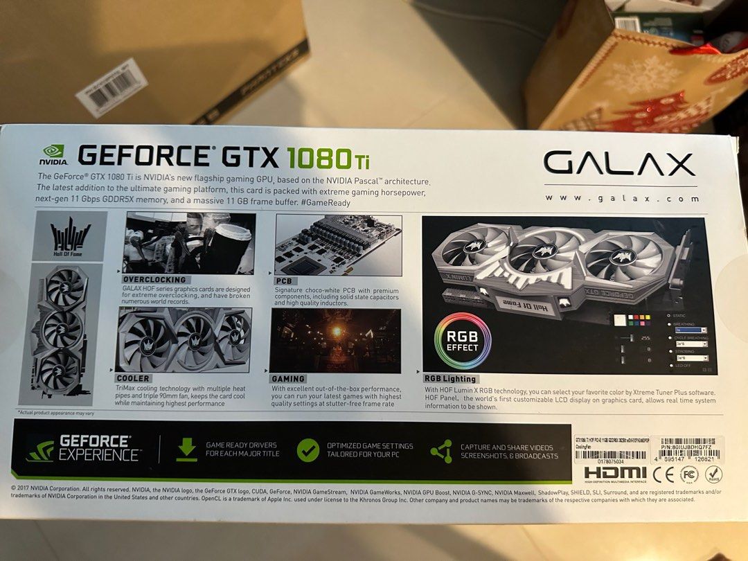 Galax sales 1080ti hof