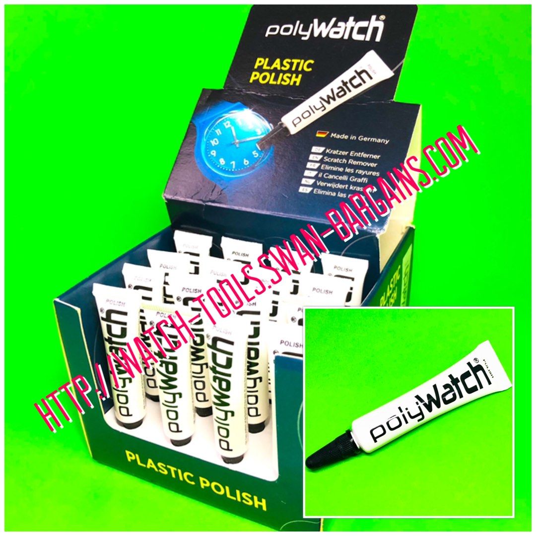 Genuine Polywatch Removing Scratches on Mobile Phone Screen Watch Plastic  Acrylic Crystal Glass Polish & Poly Watch Car Interior Trim Scratch Remover  Repair Cream, Hobbies & Toys, Stationery & Craft, Craft Supplies