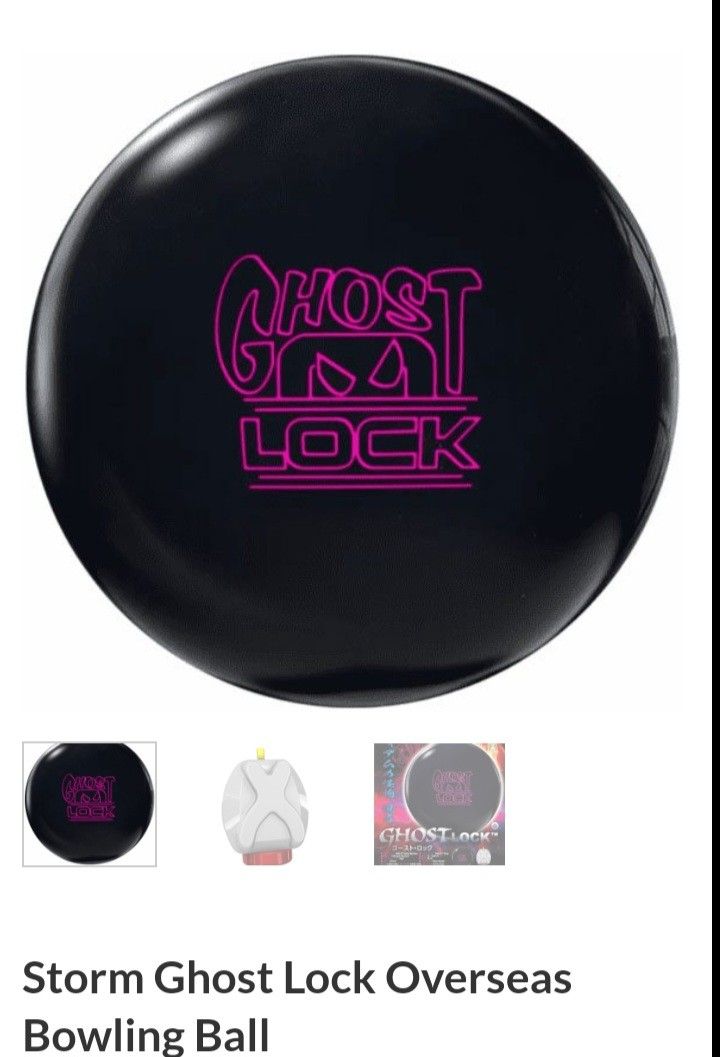 Ghost lock bowling ball, Sports Equipment, Sports & Games, Billiards