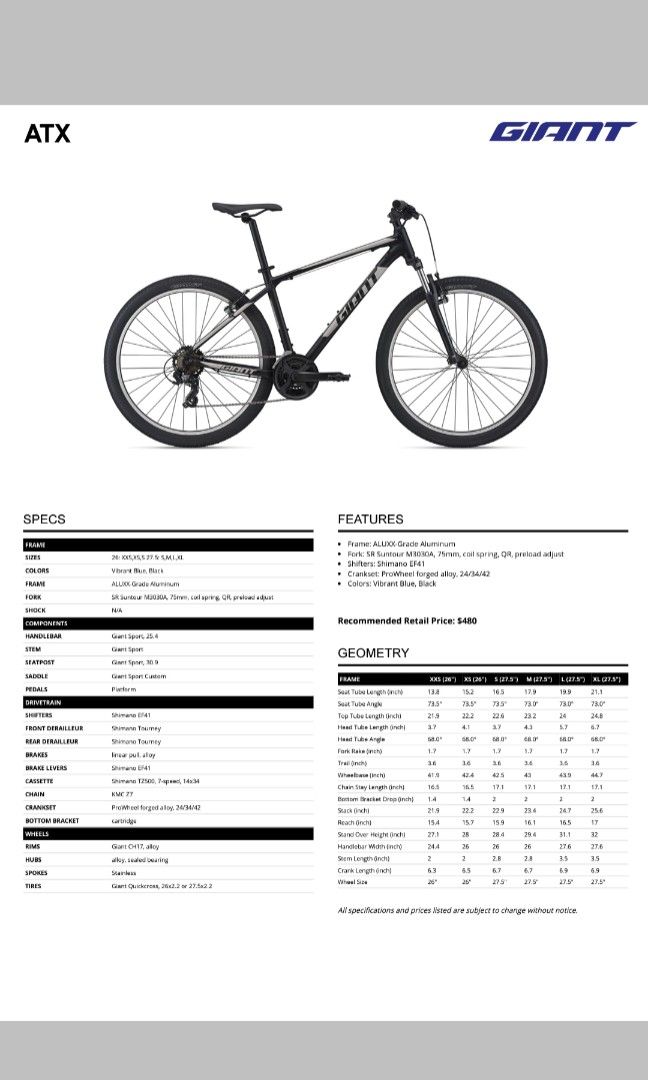 Giant atx 3 clearance 2021