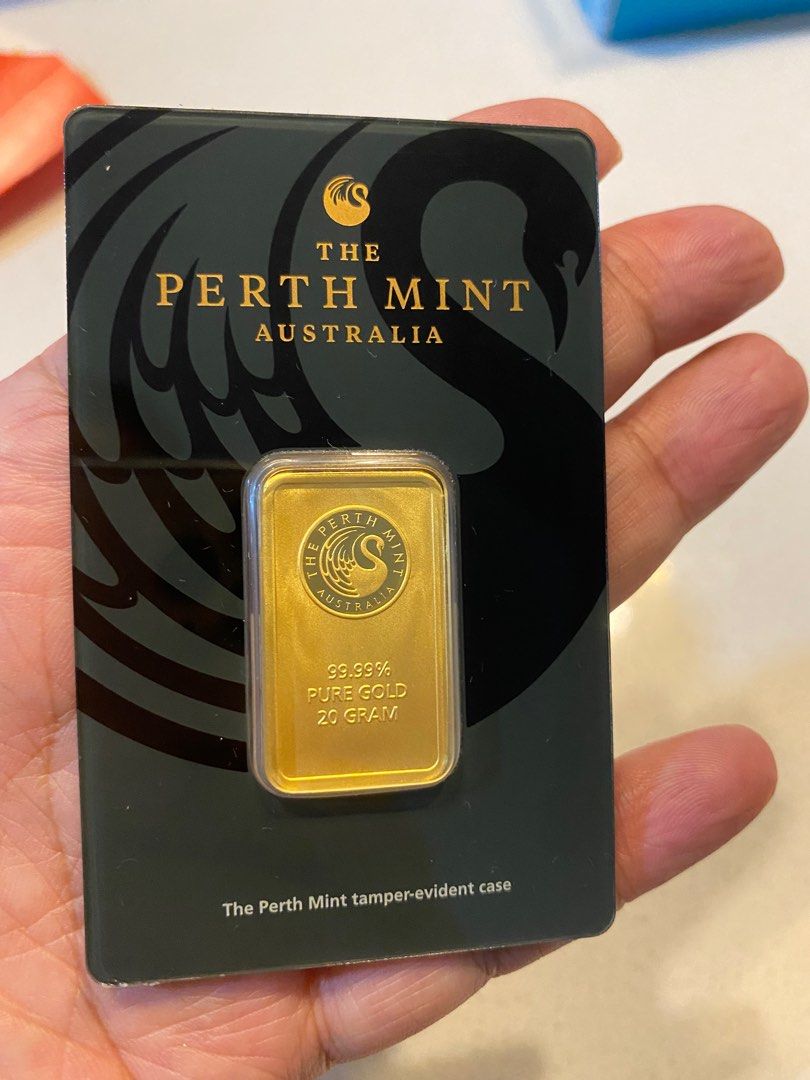 Gold Bar 20g Perth Mint, Hobbies & Toys, Memorabilia & Collectibles ...