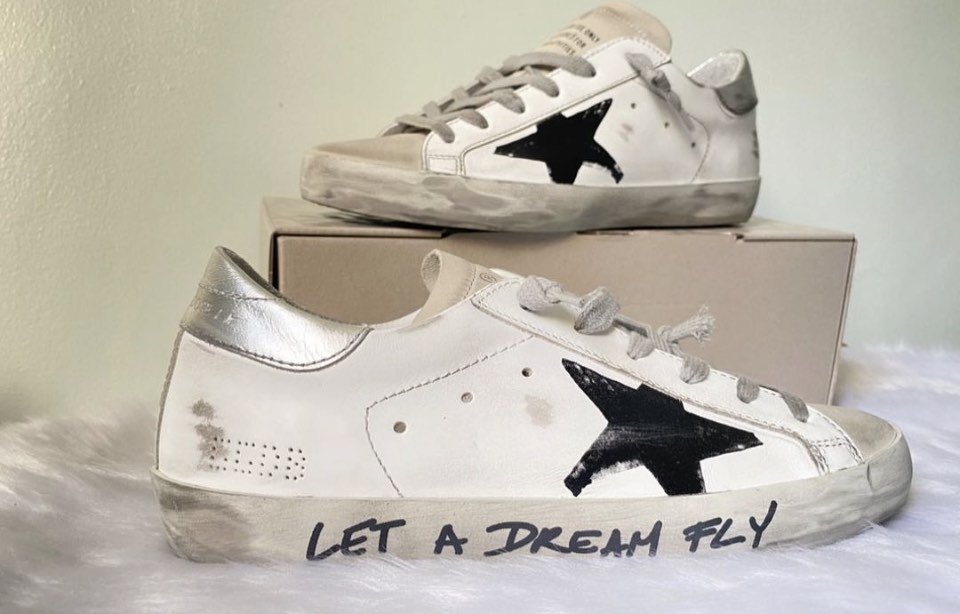 Let a dream fly golden goose cheap