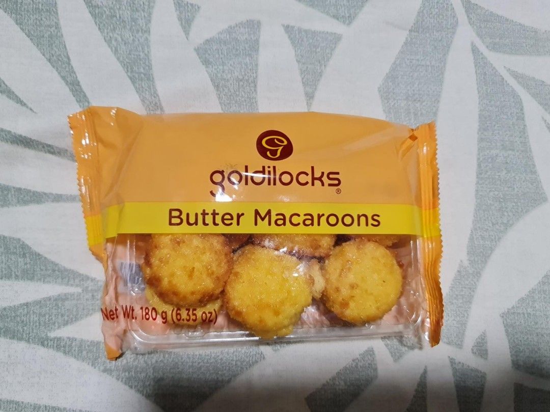 Goldilocks butter macaroons, Food & Drinks, Other Food & Drinks on Carousell