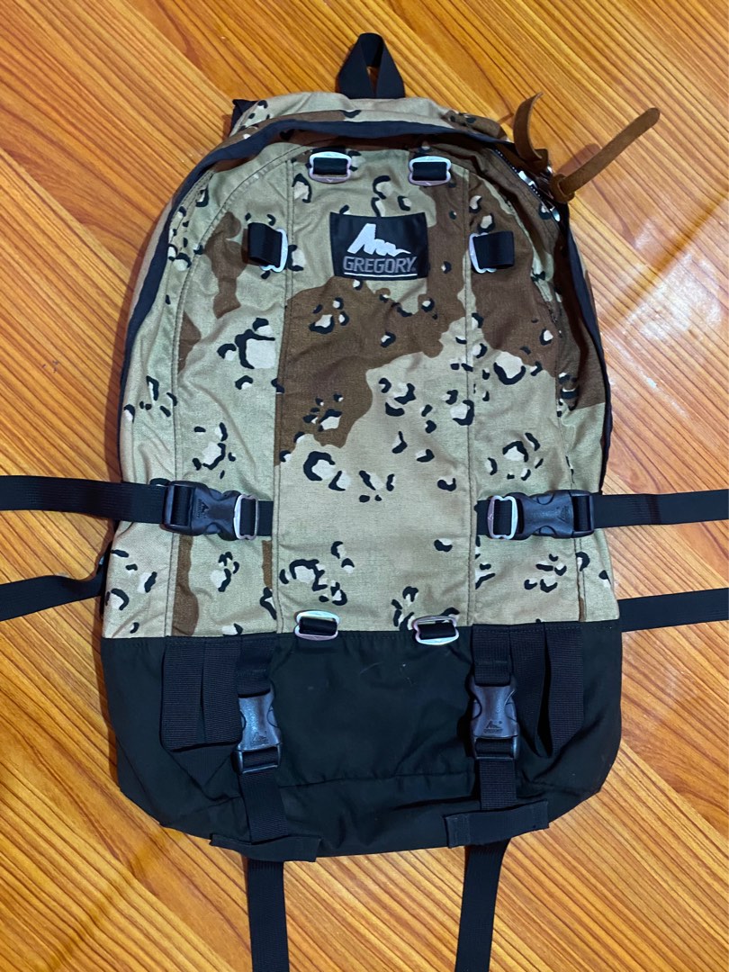 GREGORY BACKPACK AUTHENTIC CHOCOLATE CHIPS CAMO, Men's Fashion, Bags ...