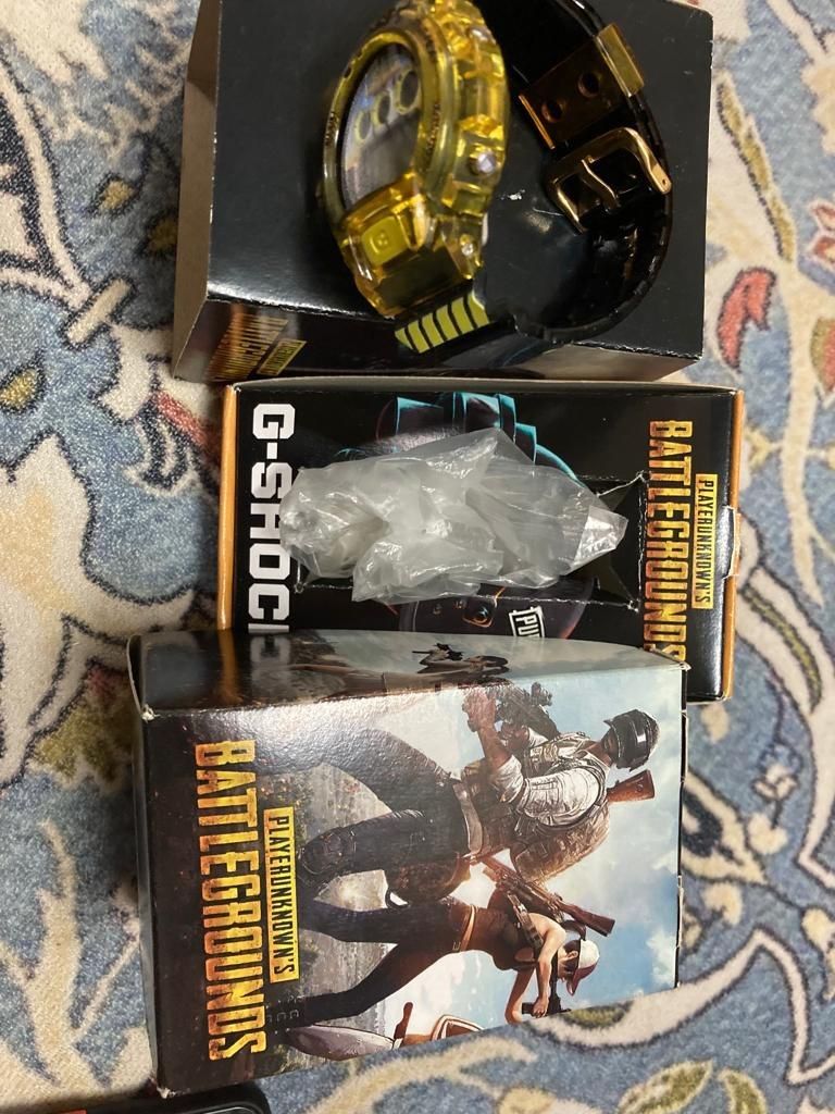 G SHOCK CUSTOM PUBG