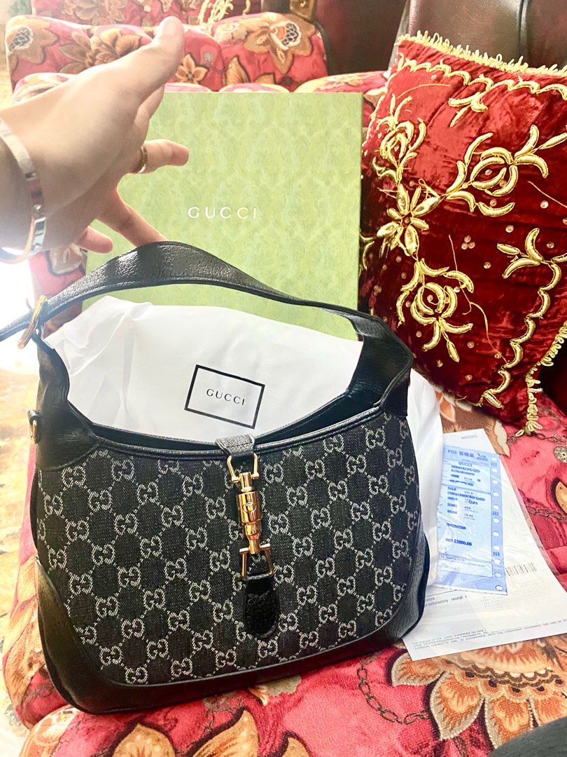 Gucci Soho Black Shoulder Bag Crossbody Tas Selempang Hitam