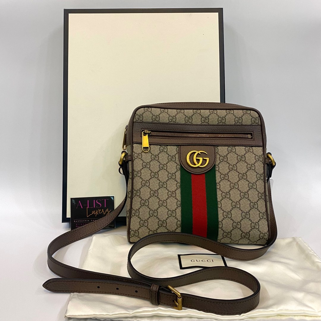 Gucci best sale ophidia messenger