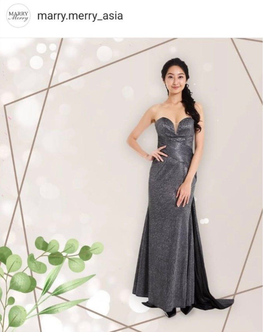 Rent Sell Maxi Long dinner glitter shiny bling bling black