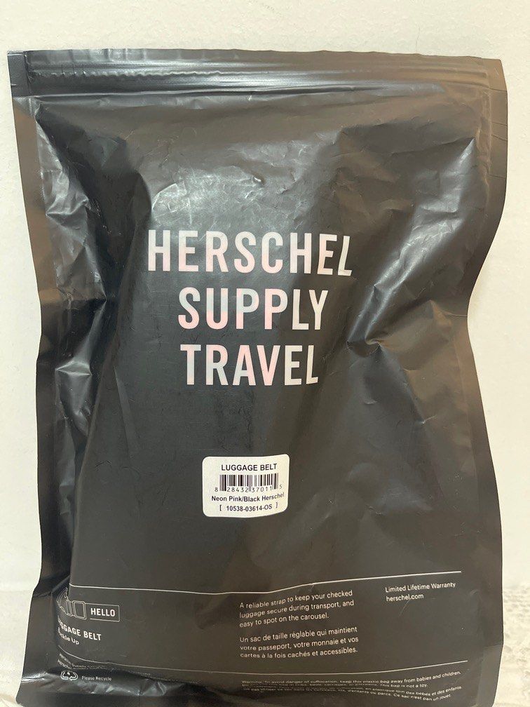 Herschel luggage deals strap