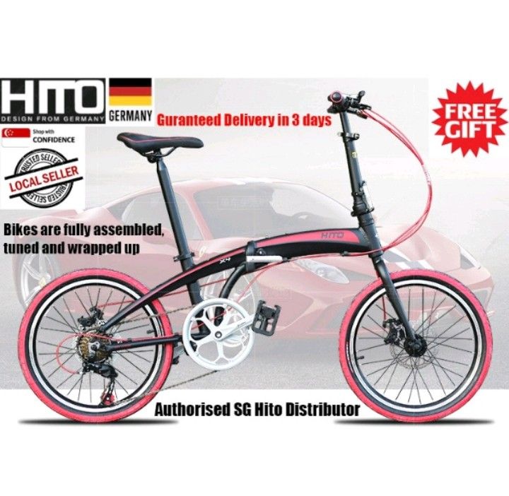 Carousell hot sale foldable bicycle