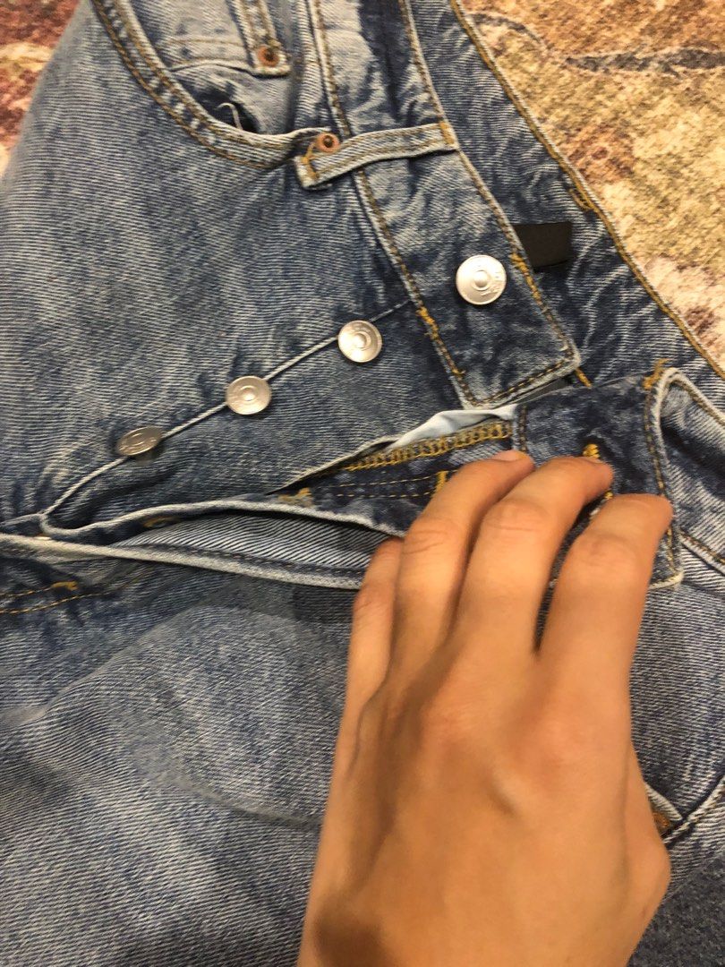 Tog arsenal Afskrække H&M Divided Button Up Jeans, Women's Fashion, Bottoms, Jeans & Leggings on  Carousell