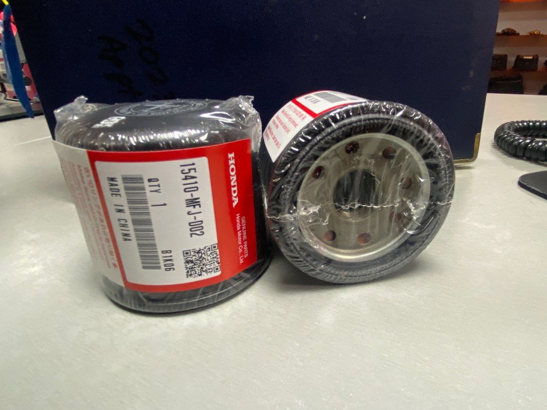 8-Pack Oil Filters For 2004-2014 Honda TRX450R & TRX450ER ATVs - Individually Boxed