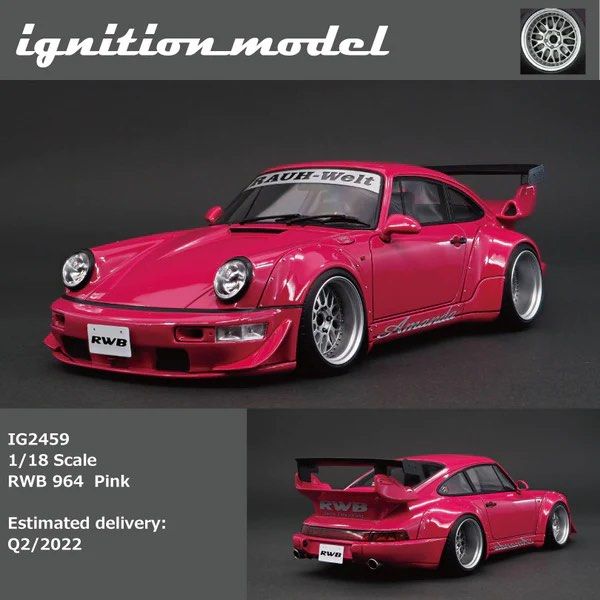 イグニションモデル 1/18 RWB964マルティニ黄色 - ミニカー