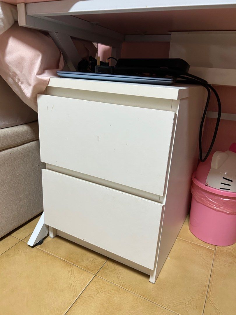IKEA MALM Bedside Table, Furniture & Home Living, Furniture, Tables