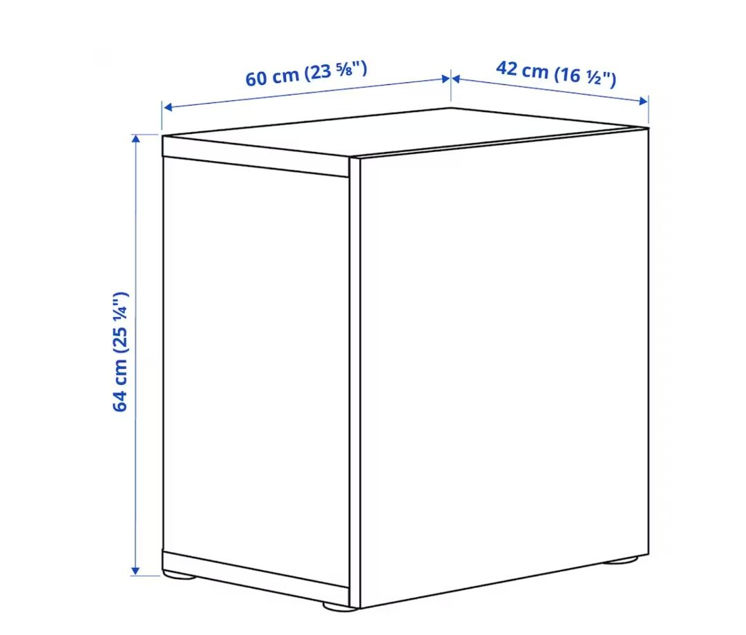 IKEA BESTA WALL MOUNTED UNIT, Furniture & Home Living, Furniture